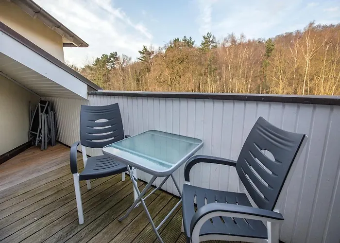 Duenenpark - Komfortplus Mit 1 Schlafzimmer Und Balkon Im Dachgeschoss 010 Apartament Binz
